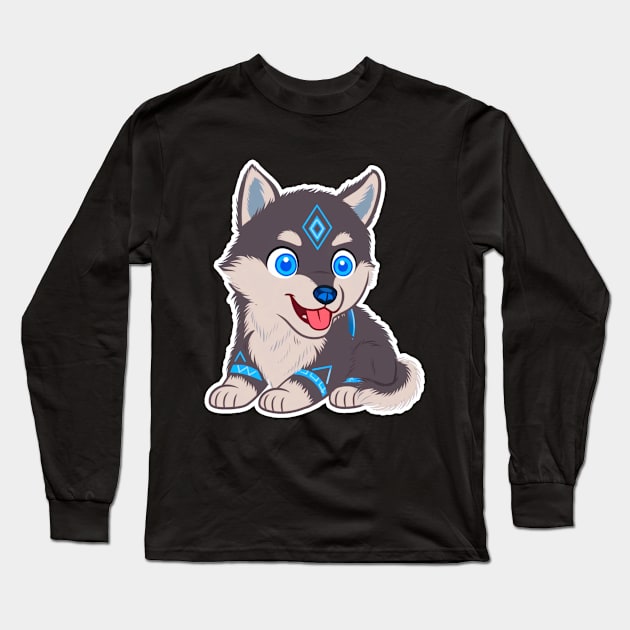 Zephyrpaws Long Sleeve T-Shirt by Newdlebobs